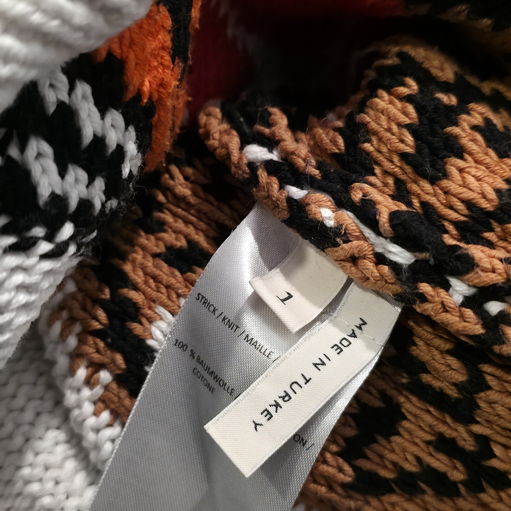 Dorothee Schumacher Fringe Sweater Cotton Knit Size Small - Picture 4 of 14